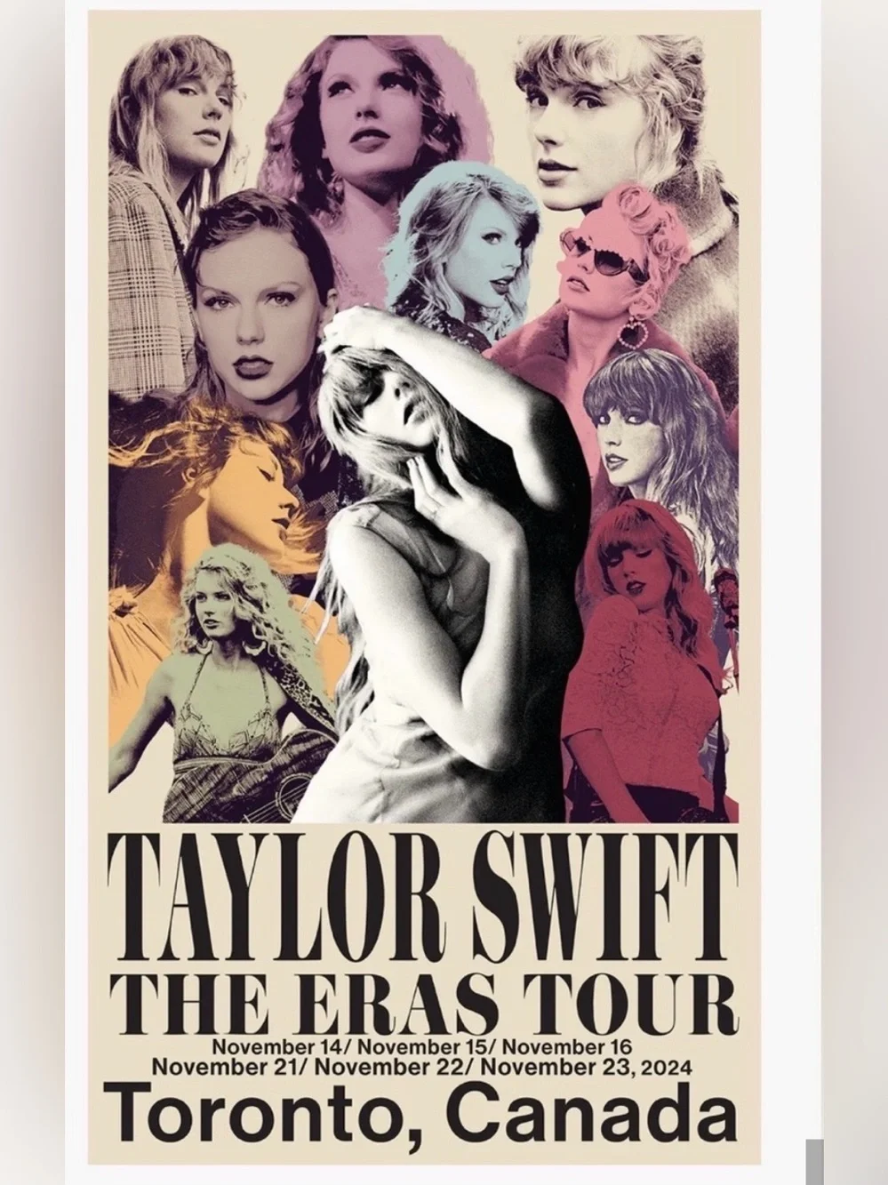 Poster of Taylor Swift - Not a Clothing Item